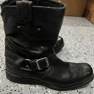 Mens Harley Davidson leather riding boot